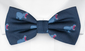 HIPPHOORAY Blue pajarita