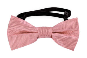 JAGGED Pink pajarita bebé
