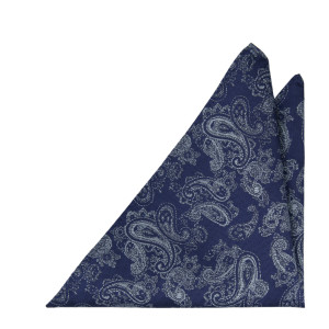 RAJRAJ BLUE pañuelo de bolsillo