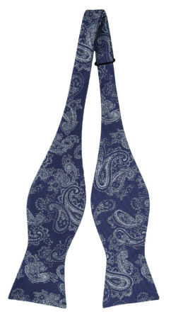 RAJRAJ BLUE pajarita sin atar