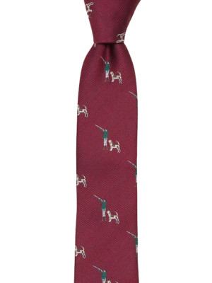 RATTLING Red corbata delgada