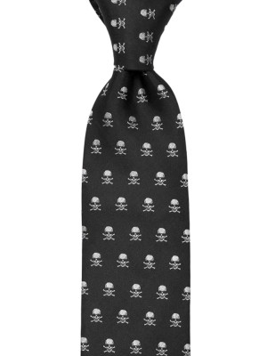 SCALPINISM Black corbata