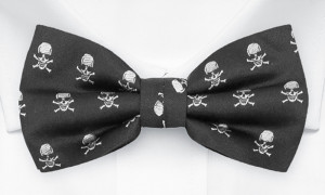 SCALPINISM Black pajarita