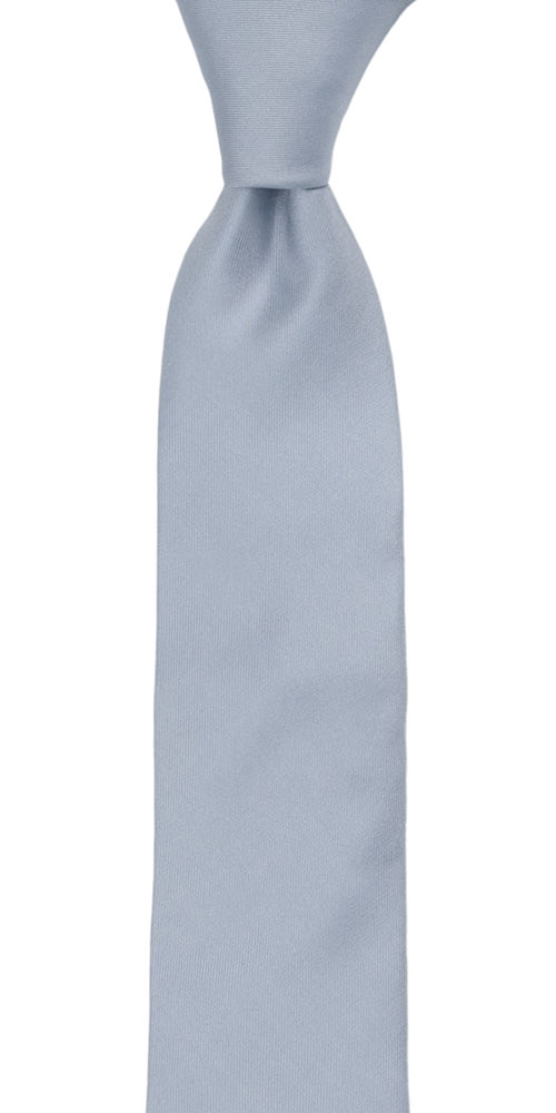 SOLID Baby blue corbata mediana niño
