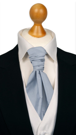 SOLID Baby blue corbaton atada
