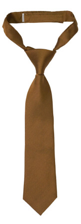 SOLID Bronze corbata pequeña pre-atada niño