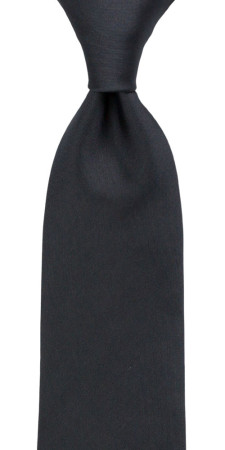 SOLID Charcoal corbata