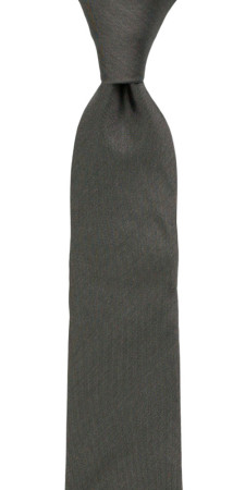 SOLID Dark grey corbata mediana niño