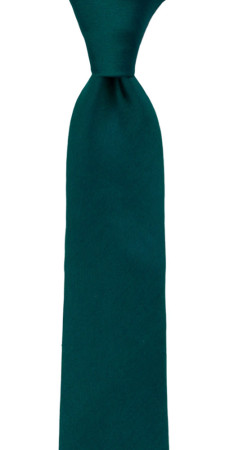 SOLID Dark pine corbata para niños medianos