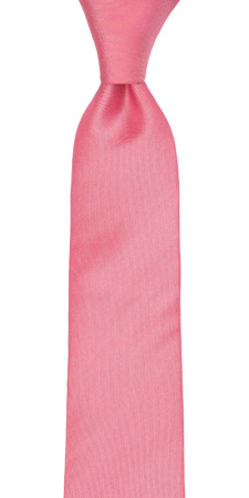 SOLID Dark pink corbata mediana niño