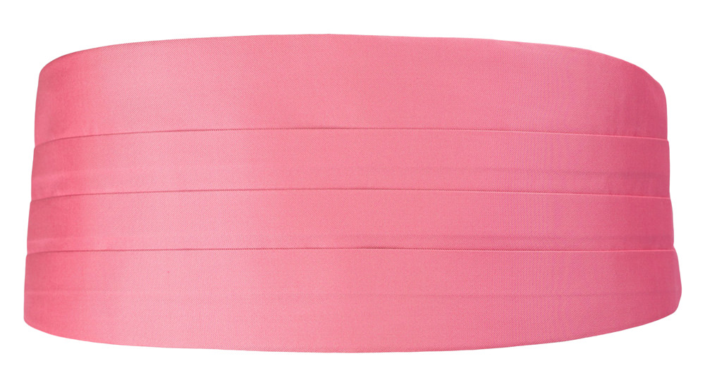 SOLID Dark pink fajín