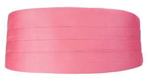 SOLID Dark pink fajín