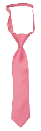 SOLID Dark pink corbata pequeña pre-atada niño