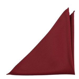SOLID Dark red pañuelo de bolsillo