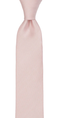 SOLID Dusty pink corbata mediana niño