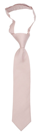 SOLID Dusty pink corbata pequeña pre-atada niño