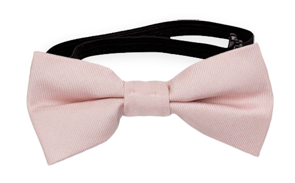 SOLID Dusty pink pajarita bebé