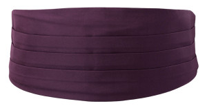 SOLID Eggplant fajín