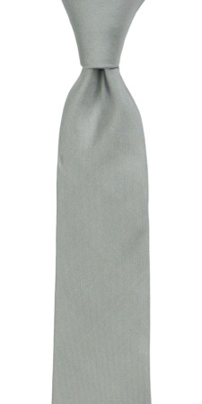 SOLID Grey corbata mediana niño