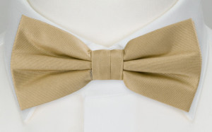 SOLID Khaki pajarita niño