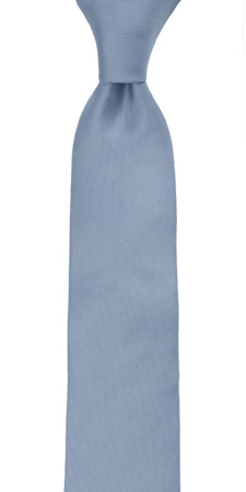 SOLID Light blue corbata mediana niño