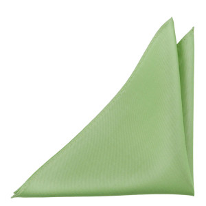 SOLID Light green pañuelo de bolsillo