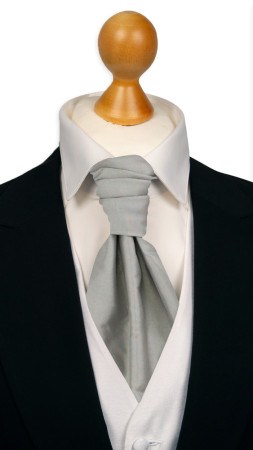 SOLID Light grey corbaton atada