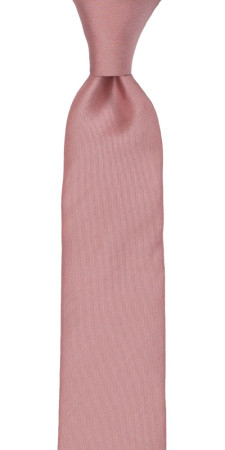 SOLID Mauve corbata mediana niño