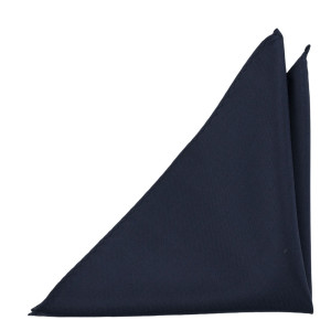 SOLID Navy blue pañuelo de bolsillo