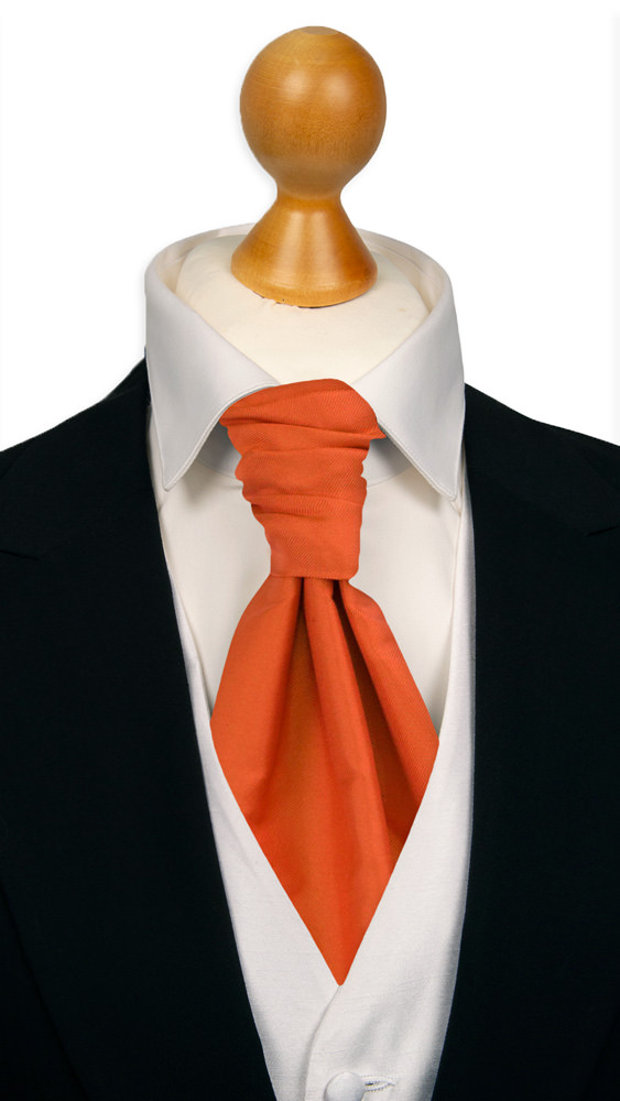 SOLID Orange corbaton atada