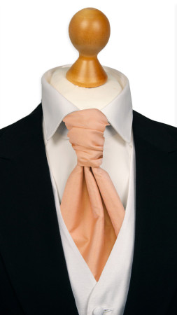 SOLID Peach corbaton atada