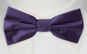 SOLID Purple pajarita niño