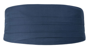 SOLID Steel blue fajín
