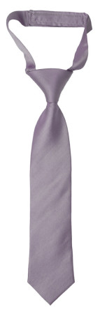 SOLID Violet corbata pequeña pre-atada niño