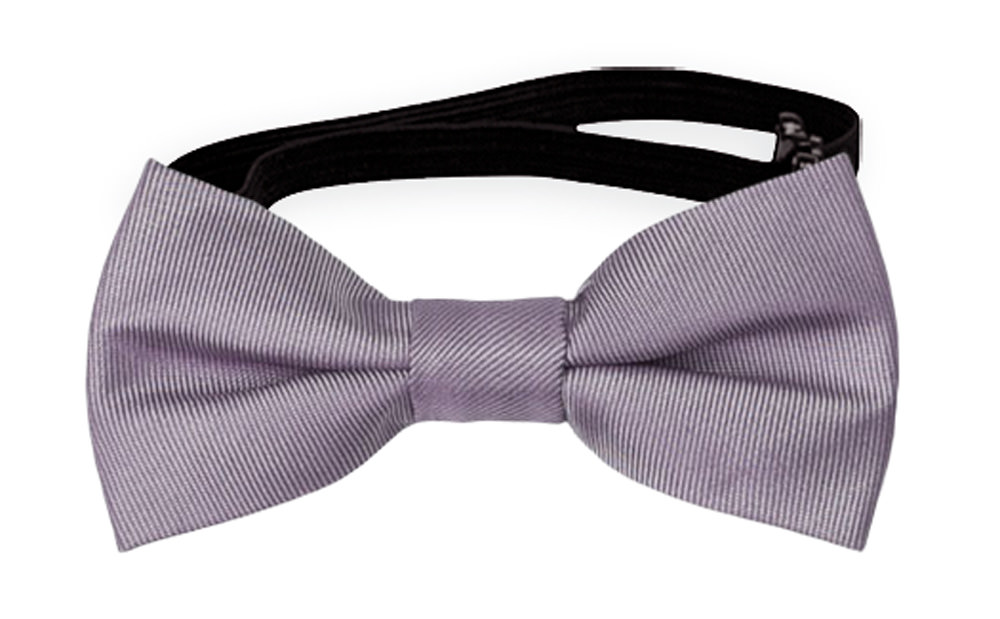 SOLID Violet pajarita bebé