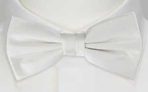 SOLID White pajarita niño
