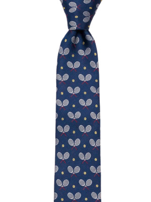 TIEBREAKER Blue corbata delgada
