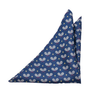 TIEBREAKER Blue pañuelo de bolsillo