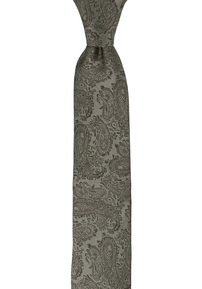 VANSKAP GREY corbata delgada