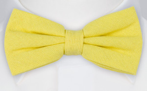 WISTFUL Light yellow pajarita