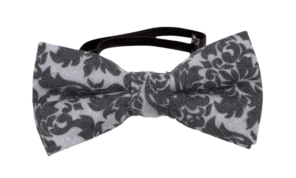 ZAMURAL Grey pajarita bebé