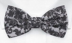 ZAMURAL Grey pajarita