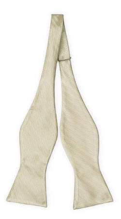 JAGGED Sage green pajarita sin atar