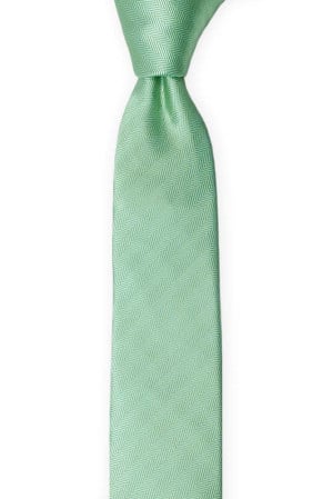JAGGED Seafoam turquoise corbata para niños medianos
