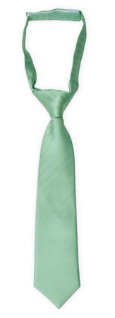 JAGGED Seafoam turquoise corbata pequeña pre-atada niño