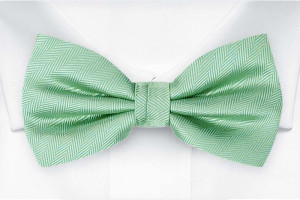 JAGGED Seafoam turquoise pajarita