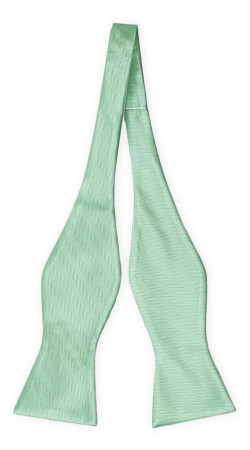 JAGGED Seafoam turquoise pajarita sin atar
