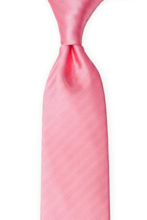 JAGGED Warm pink corbata