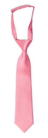 JAGGED Warm pink corbata pequeña pre-atada niño
