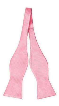 JAGGED Warm pink pajarita sin atar
